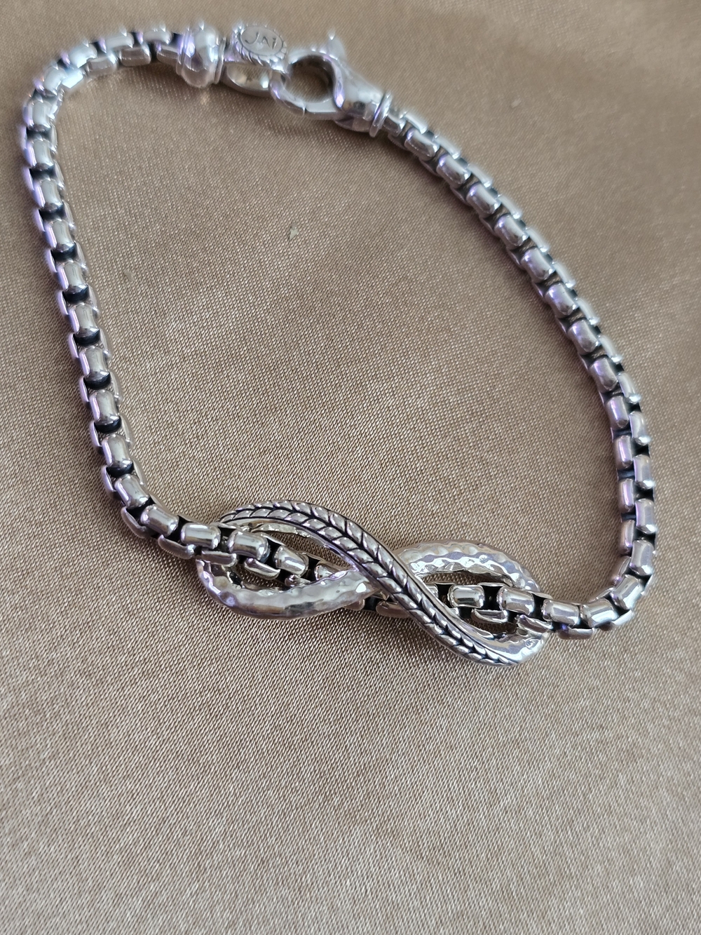 John Hardy Silver Infinity Link Bracelet